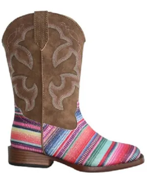 09-018-1901-3115 Roper KDS Glittler Serape/Tan