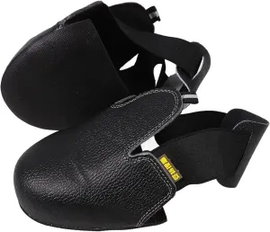 1 Pair Toe Caps Safety Shoe Cover Shoe Covers Nonslip Toe Covers Protective Shoe Covers Protective Overshoes Shoe Covers for Worker Toe Overshoes Toe Shoe Covers Black Rubber