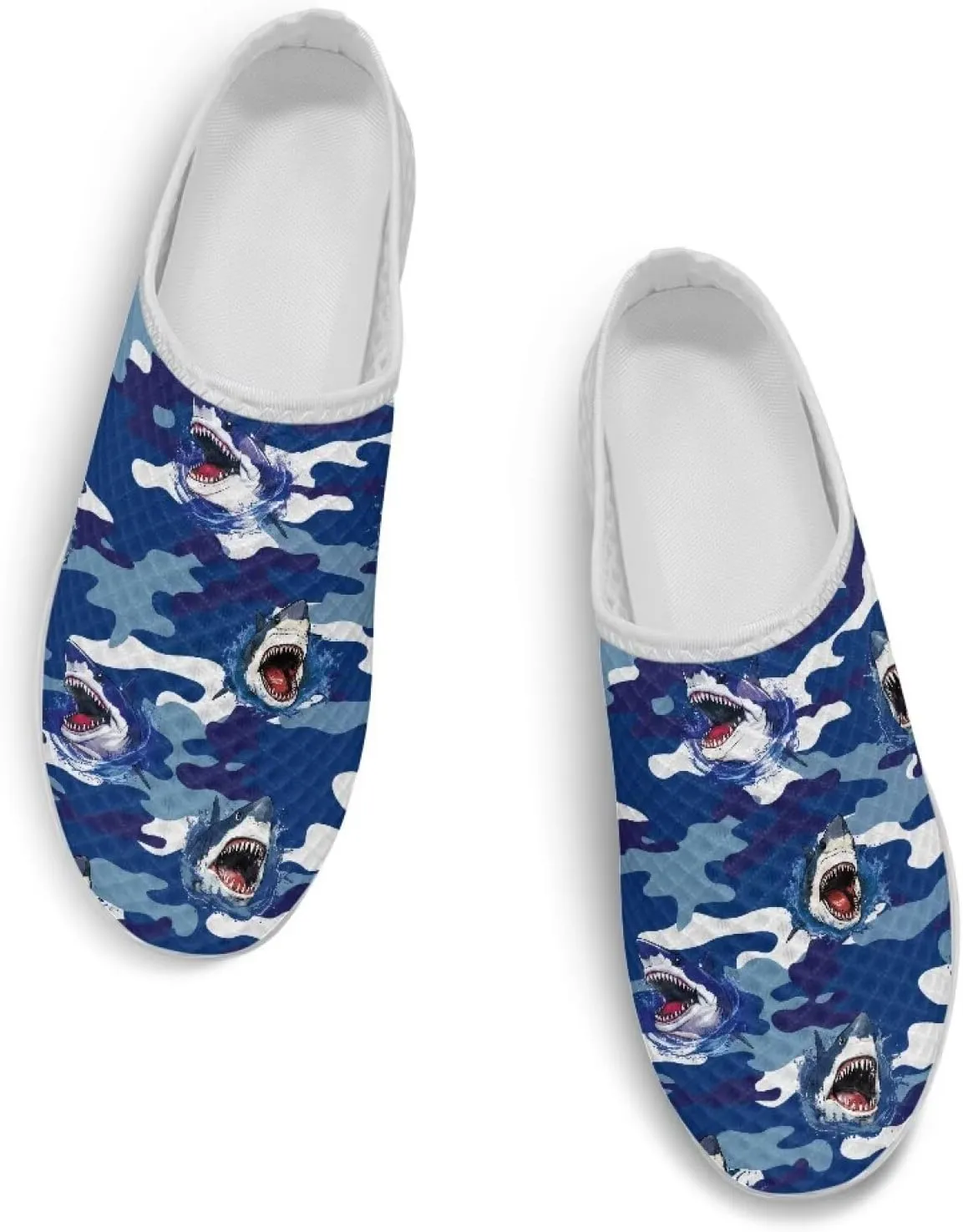 2025 Trendy Backless Mule Shoes Mens Print Mesh Clogs, Light, Breathable, Anti-Slip, Ideal for Casual Wear