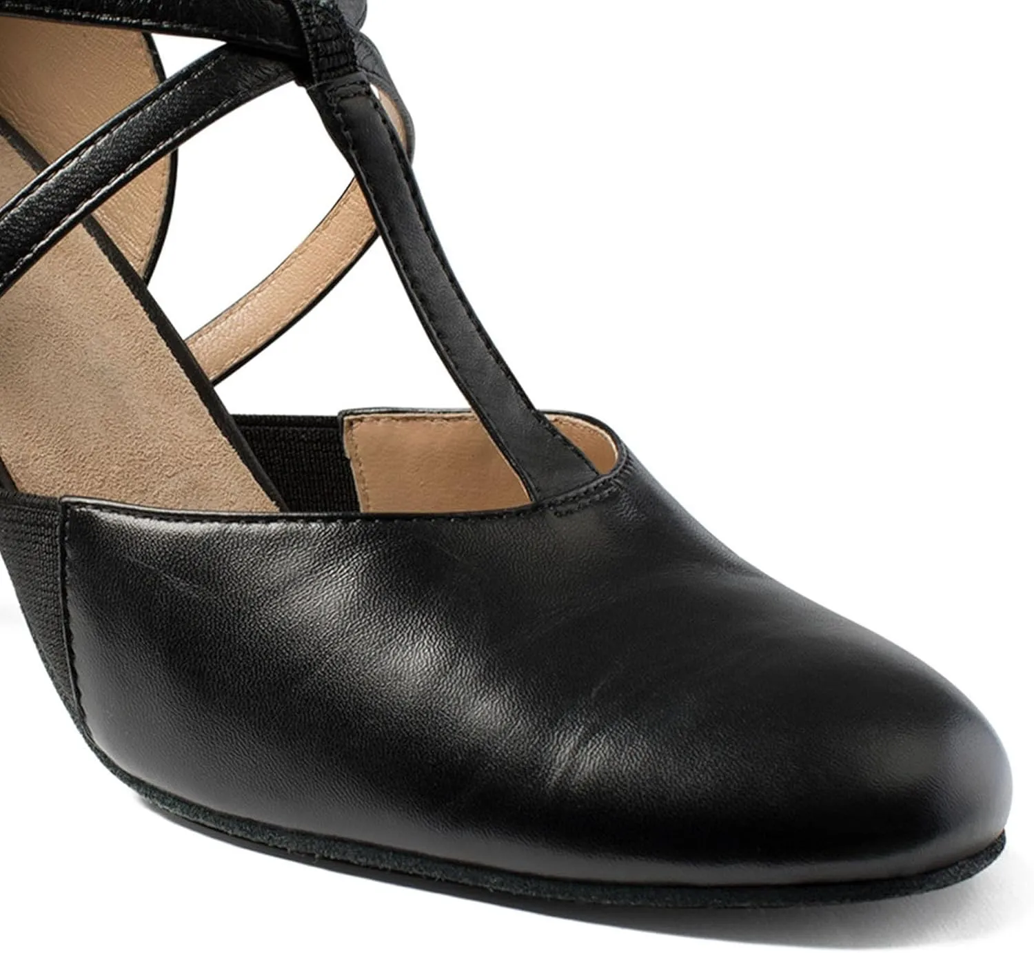 3" Heel T-Strap Broadway Cabaret Shoe, Professional Dance Shoes for Women, Support and Comfort- Roxy - SD153