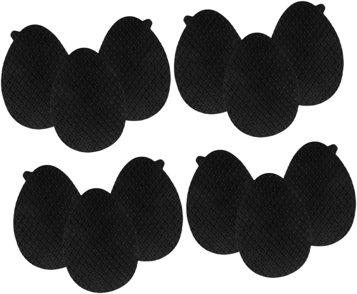 4sets 6 Pairs Non Slip Heel Pads for High Heels Wear Resistant Shoe Sole Protectors Slip Shoe Grips Sports Footwear 6pairs*4