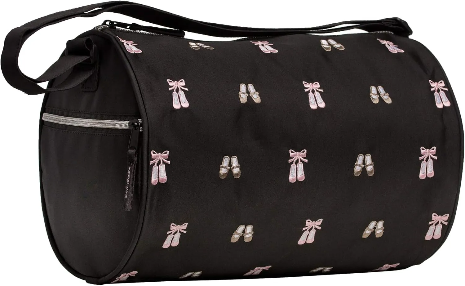 5601 Daisy Embroidered Ballet and Tap Dance Small Duffel Bag