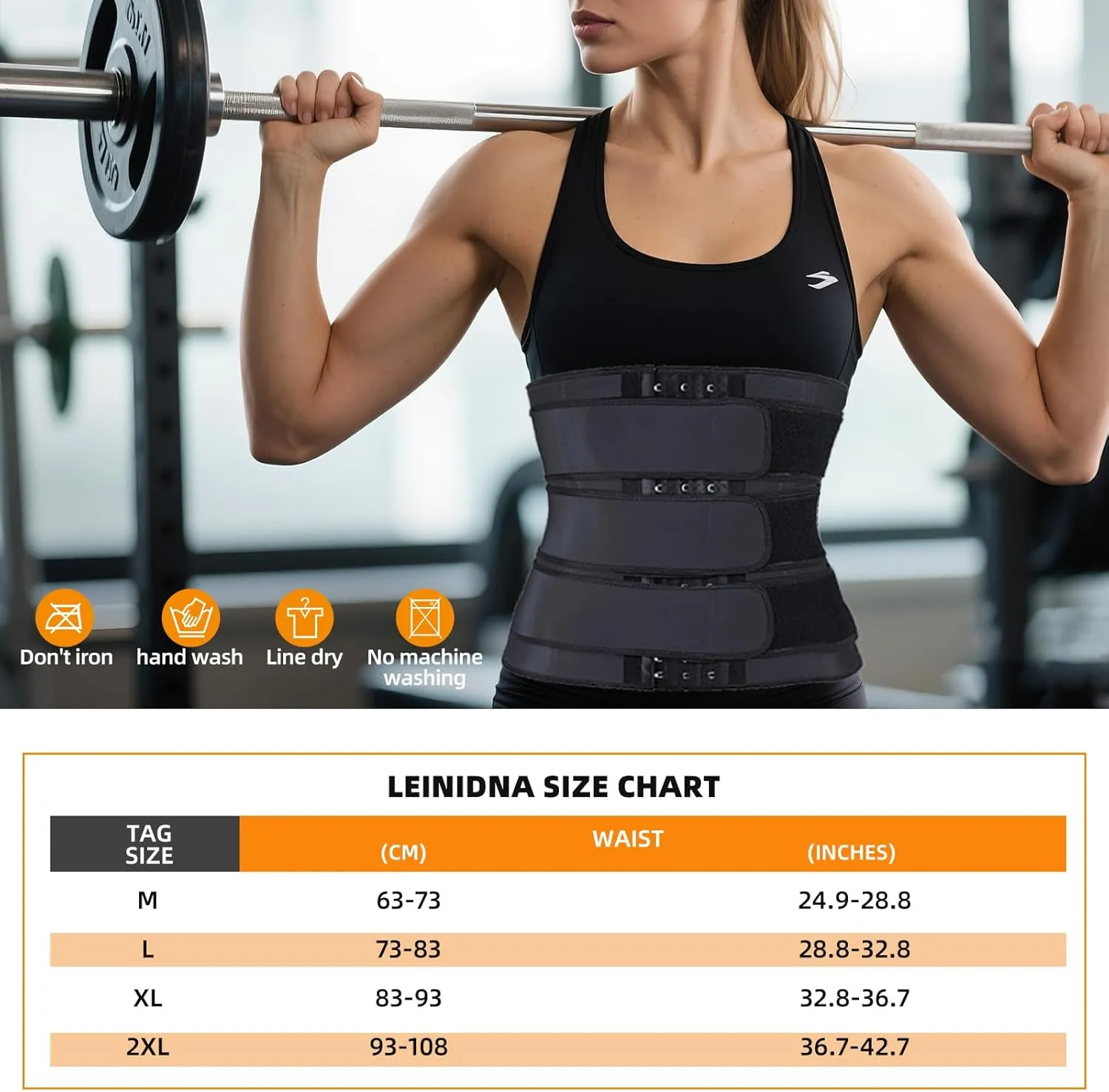 Abdominal Binder - Lower Waist Support Belt, Waist Trainer, Pelvic Support, Postpartum Belly Band, Waist Trimmer