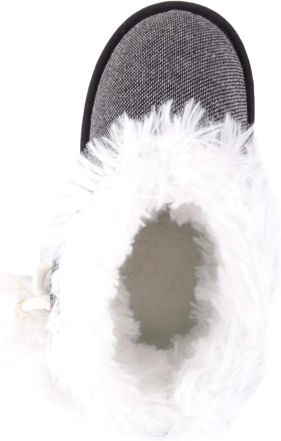 ABSOLUTE FOOTWEAR Arabella, Womens Slip On Winter Bootie Slippers with Pom Pom Design