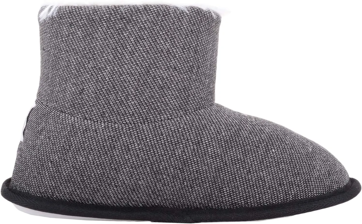 ABSOLUTE FOOTWEAR Arabella, Womens Slip On Winter Bootie Slippers with Pom Pom Design
