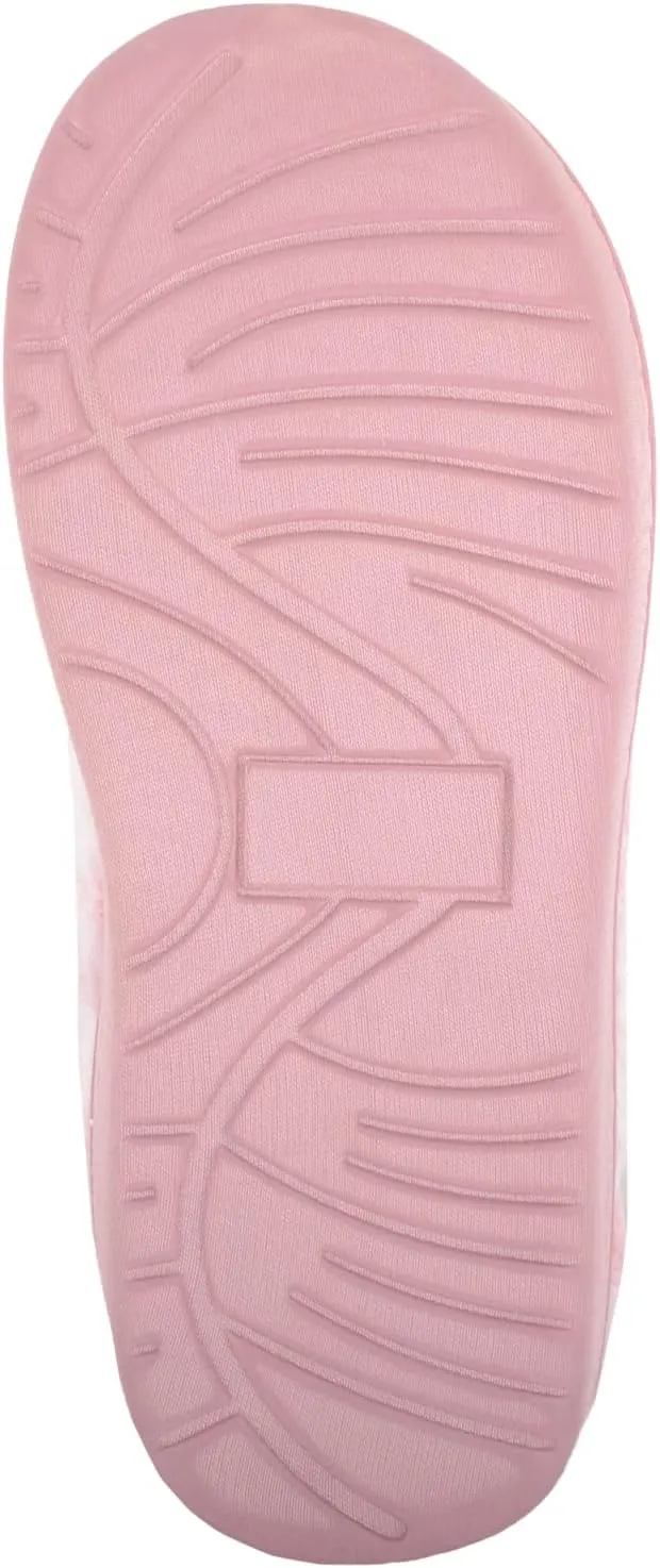 ABSOLUTE FOOTWEAR Womens Soft Embossed Star Slip on Winter Mule Slippers