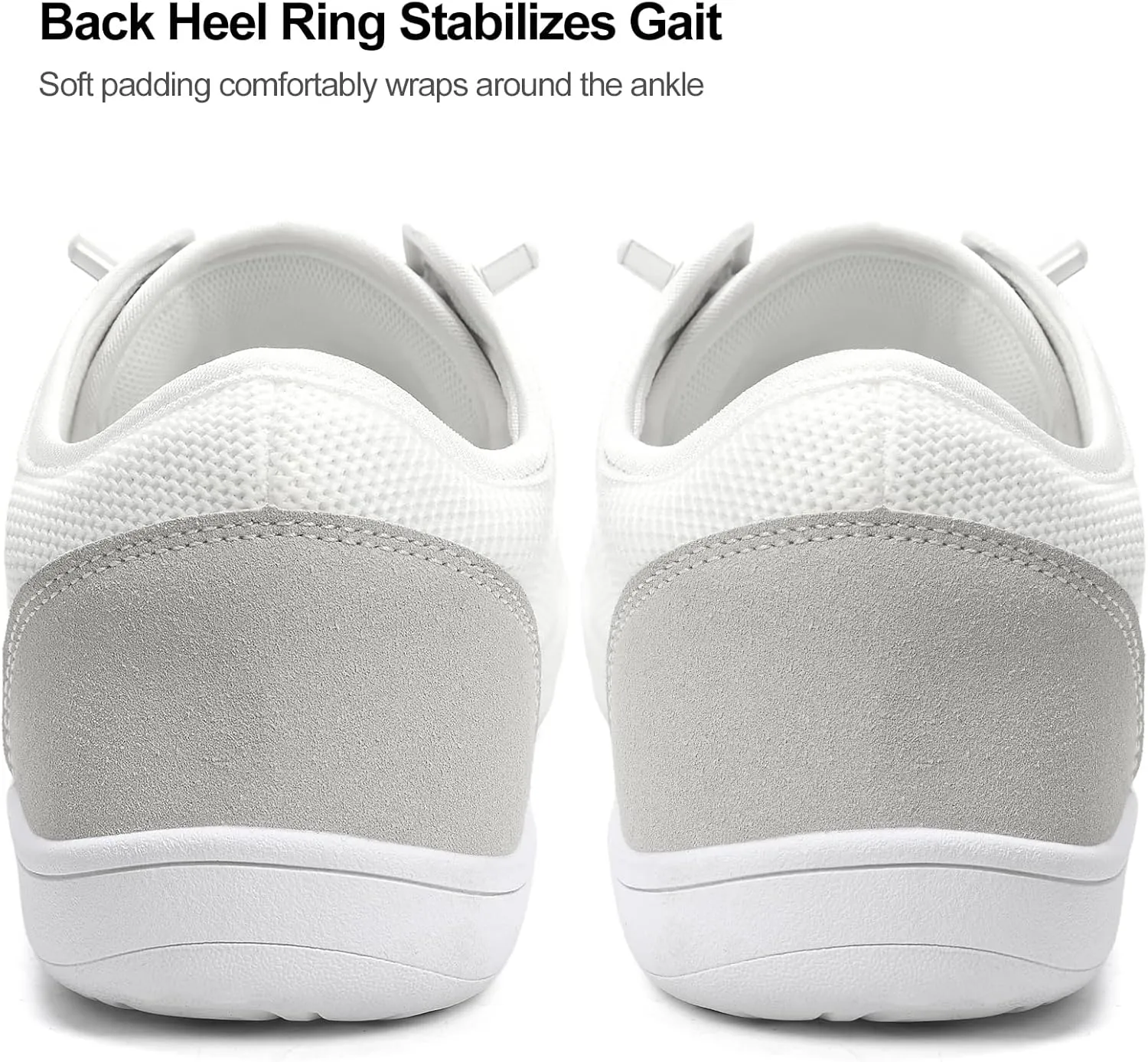 Adapt Knit Trainer Wide Toe Box Shoe with Earth-Link Grounding, Zero-Drop Sole, Breathable Knit Upper & Machine Washable Perfect for Daily Wear & Light Training