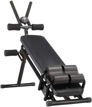 Adjustable Sit-Ups Supine Board Roll Belly Machine Foldable Home Multi-Function Muscle Training Dumbbell Weight Bench Sports Aid Device
