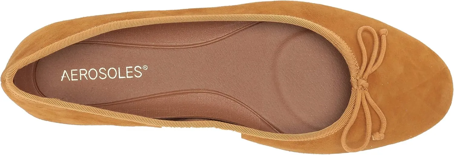 Aerosoles - Women's Homerun Flat - Ballet Style Flat with Memory Foam Footbed