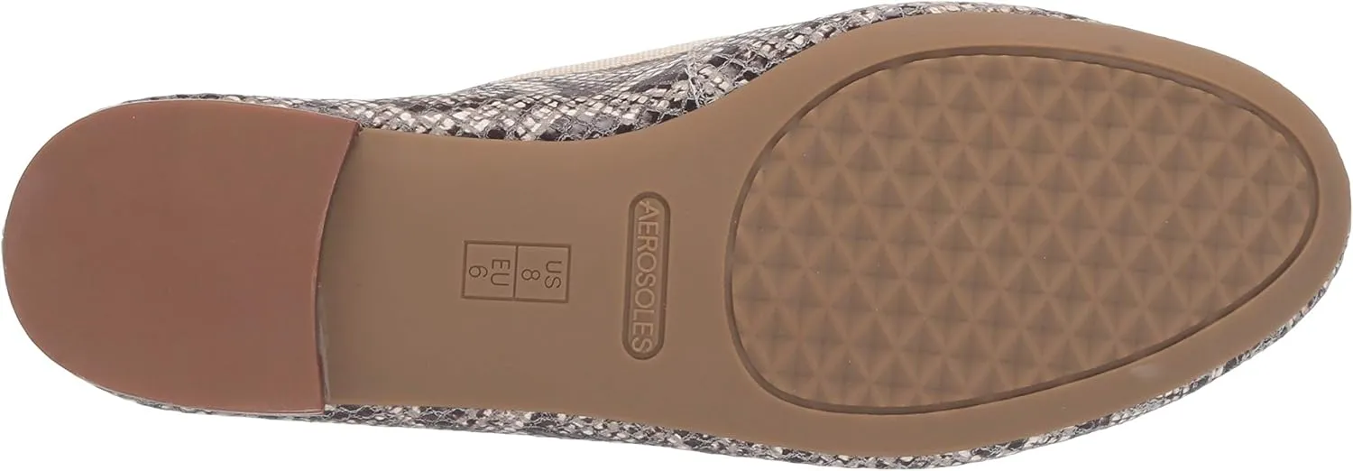 Aerosoles - Women's Homerun Flat - Ballet Style Flat with Memory Foam Footbed