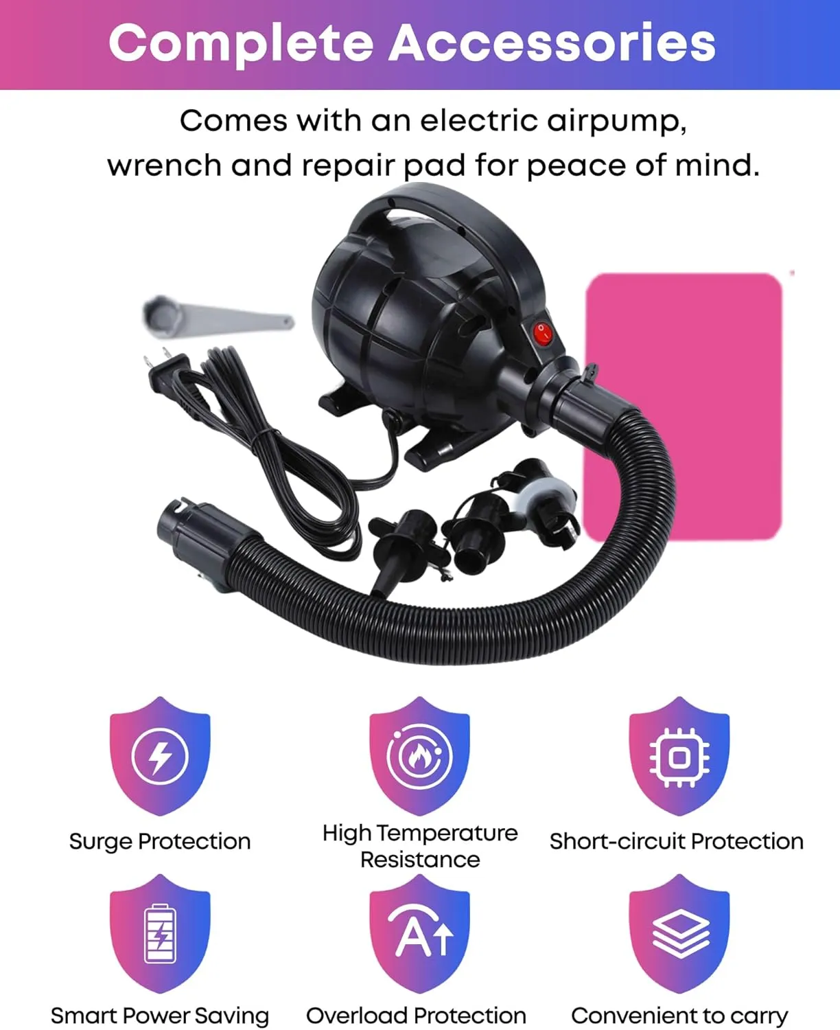 Air Barrel - Air Roller Gymnastics Barrel for Back Handspring Trainer, Air Track Tumble Mat with Pump for Gym Training/Yoga Balance Exercise/Cheerleading/Home and Outdoor Use