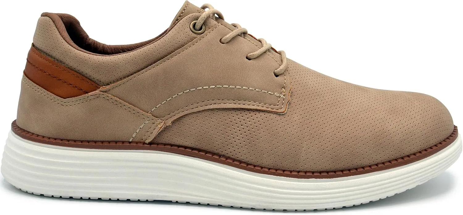 AKADEMIKS Men's Dayton Oxford, Comfortable Footwear for Formal and Casual Wear