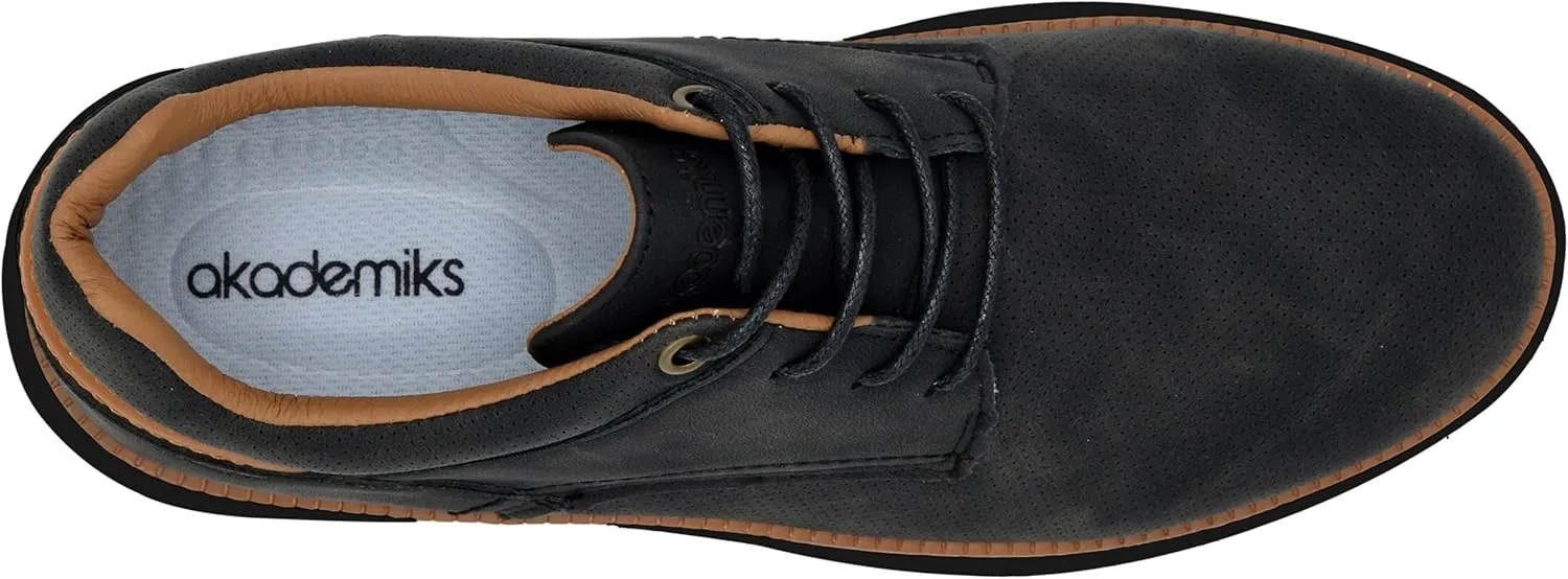 AKADEMIKS Men's Dayton Oxford, Comfortable Footwear for Formal and Casual Wear