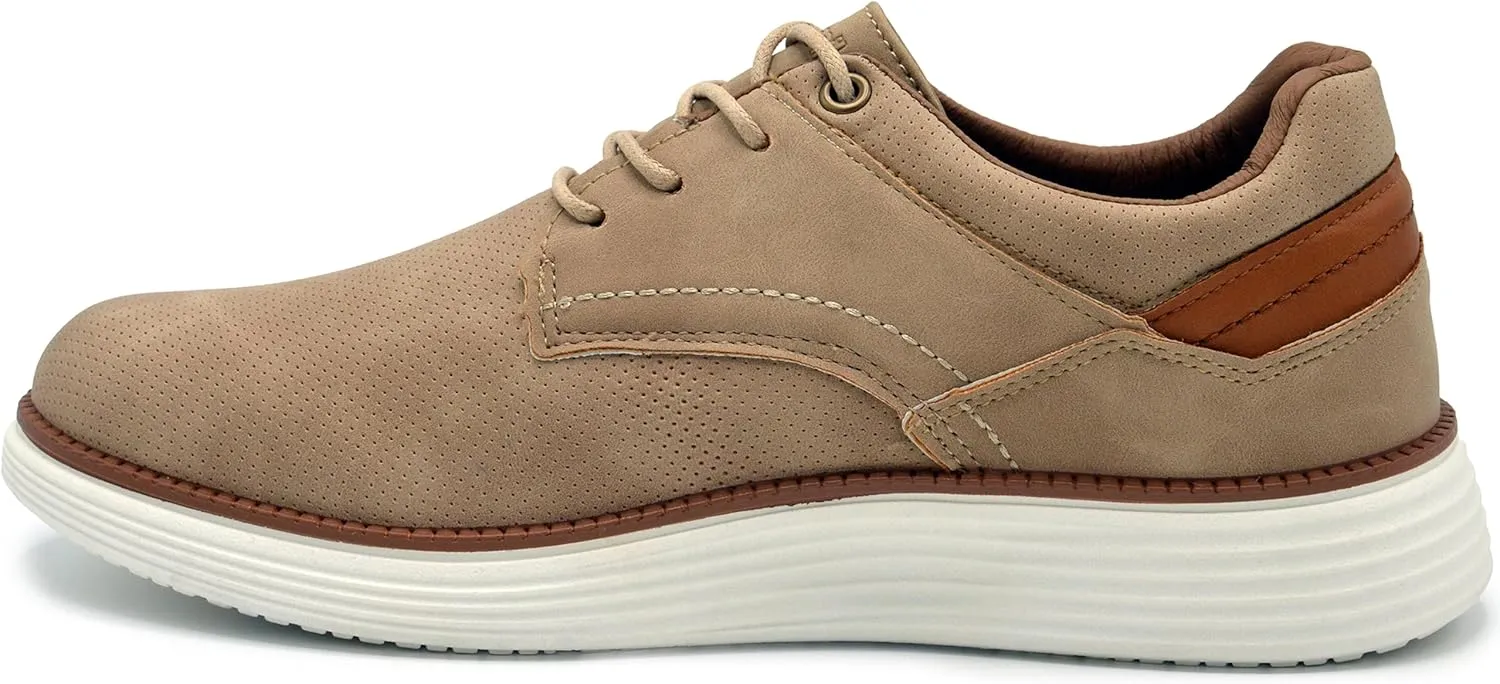 AKADEMIKS Men's Dayton Oxford, Comfortable Footwear for Formal and Casual Wear