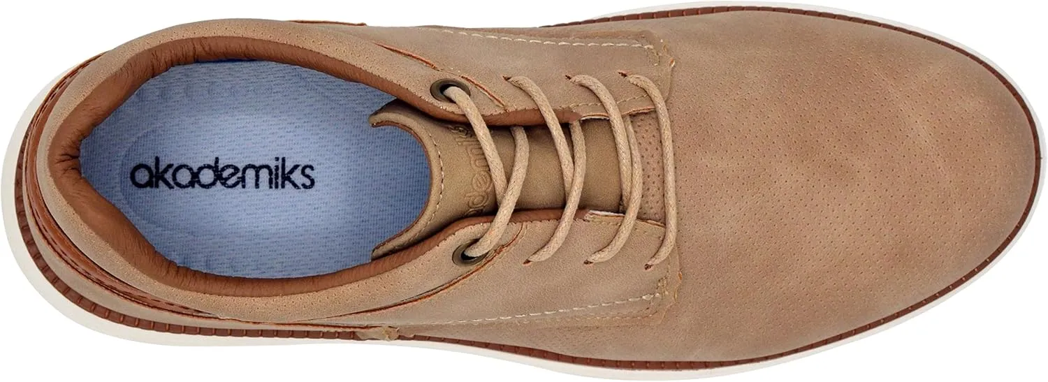 AKADEMIKS Men's Dayton Oxford, Comfortable Footwear for Formal and Casual Wear