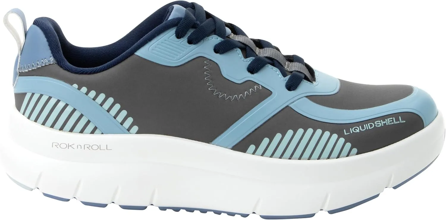 Alegria Women's Solstyce - Rok N Roll - Energizing Support for Effortless Movement - Slip-Resistant with Arch Support - Athletic Sneaker - Walking Shoes