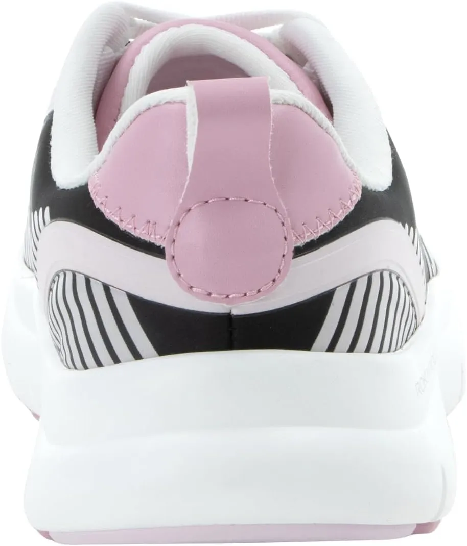 Alegria Women's Solstyce - Rok N Roll - Energizing Support for Effortless Movement - Slip-Resistant with Arch Support - Athletic Sneaker - Walking Shoes