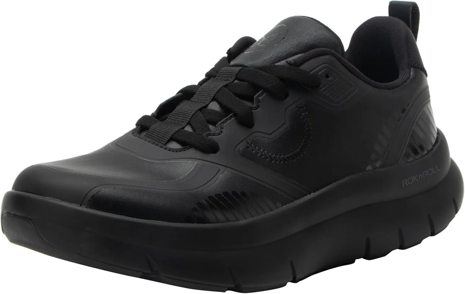 Alegria Women's Solstyce - Rok N Roll - Energizing Support for Effortless Movement - Slip-Resistant with Arch Support - Athletic Sneaker - Walking Shoes