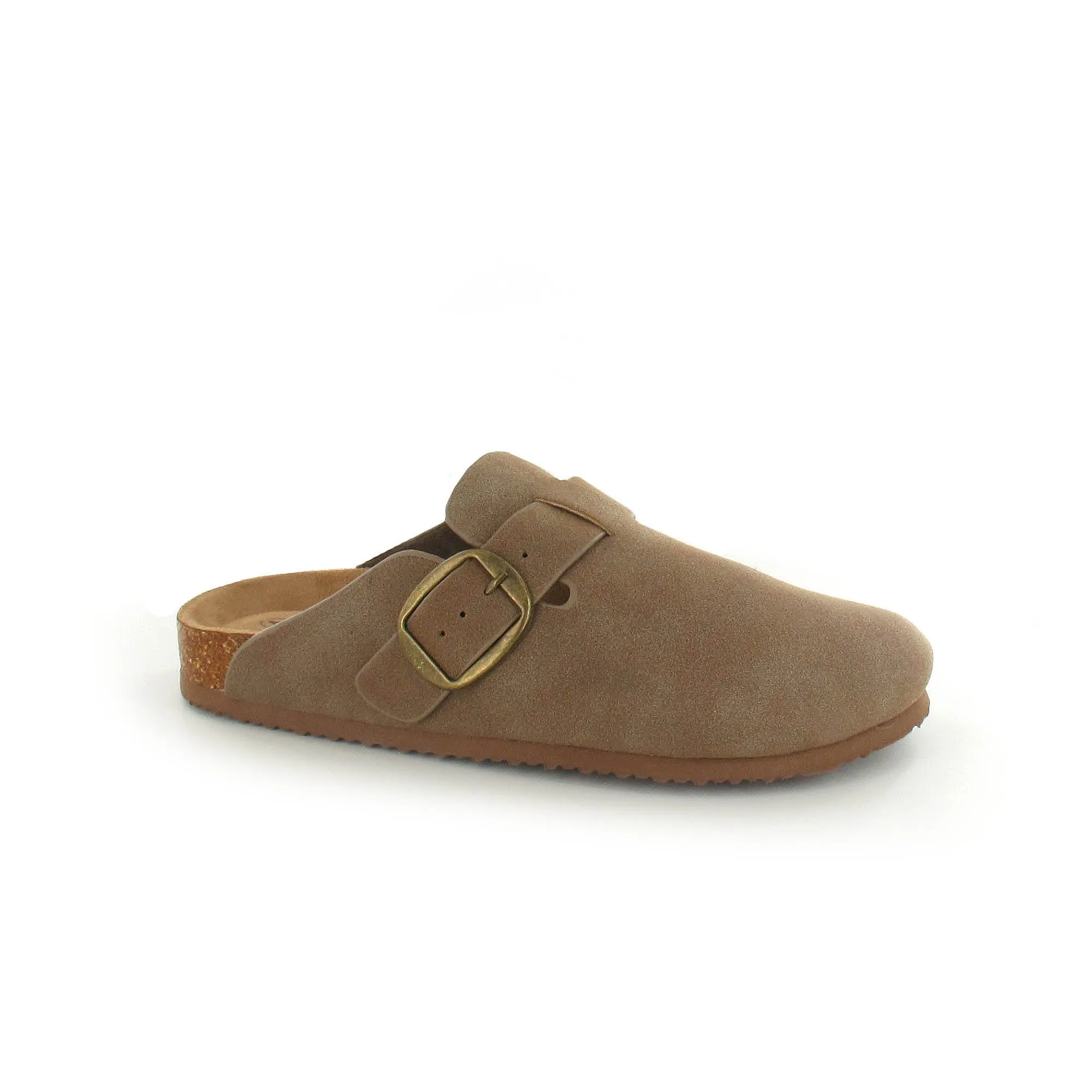 Alice: Mocha - Footbed Mule Sandals