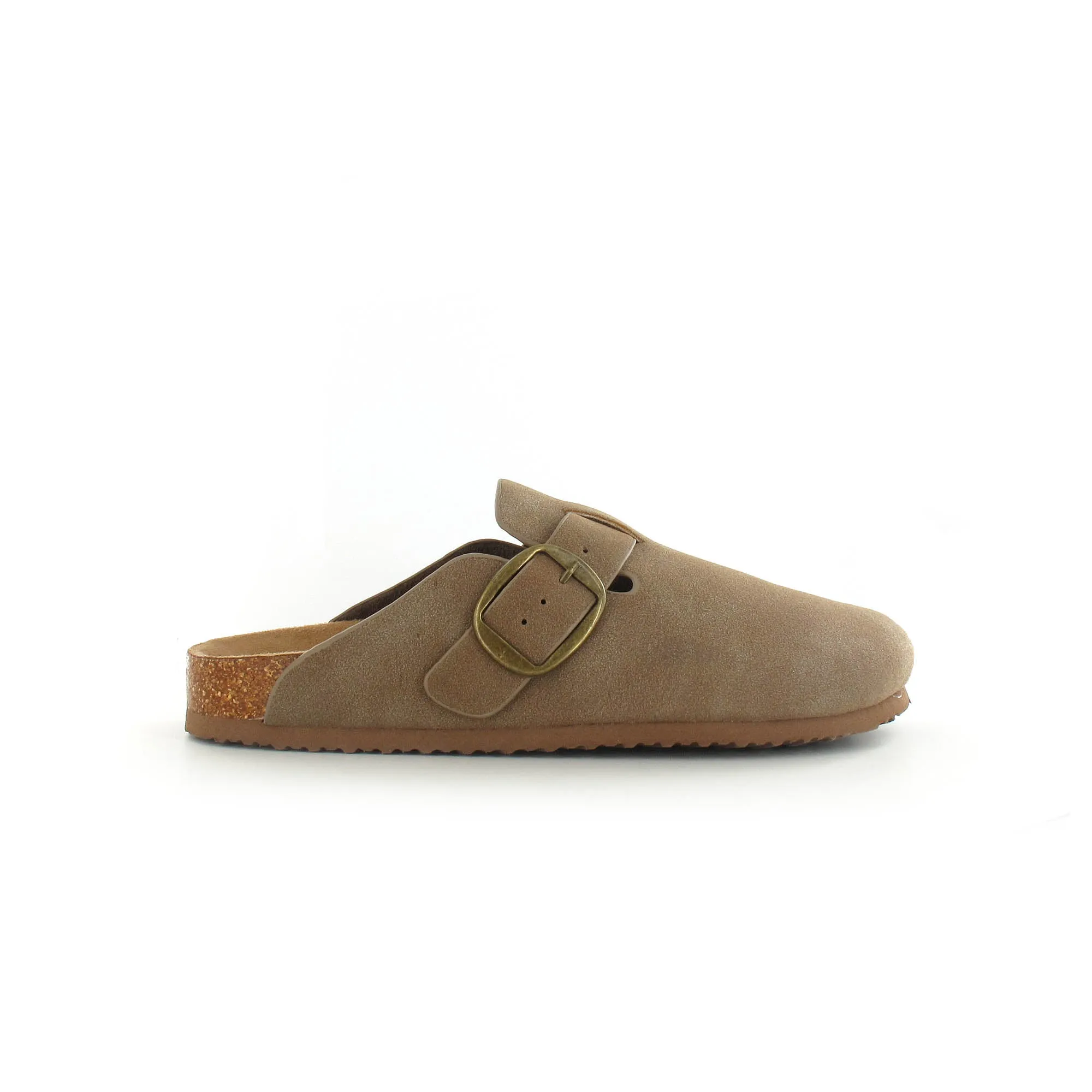 Alice: Mocha - Footbed Mule Sandals