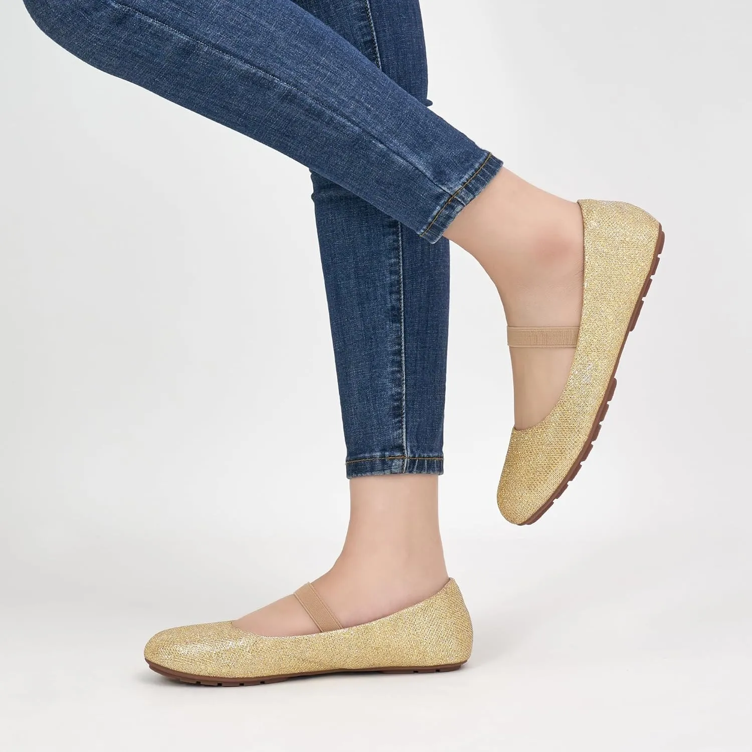 Alicegana Flats for Women Ballet Shoes: Comfortable Dressy Slip On Flats Casual Walking Wedding Penny Loafers