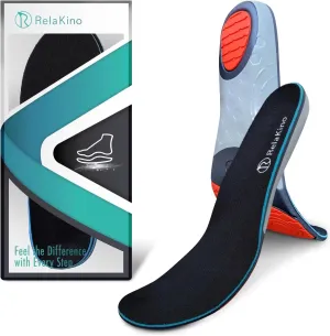 All-Day Comfort Unisex Shoe Insoles from Japan, Shock Absorption Insoles for Men, Arch Support Shoe Inserts for Women, Shoe Insoles Women, Shoe Inserts Men, L