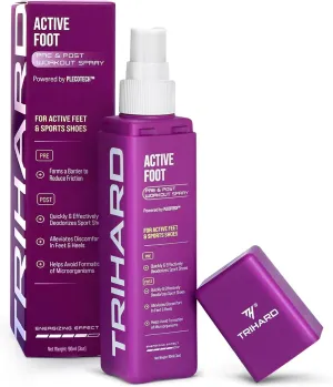 All-Day Foot & Sneaker Refresher Spray | Eliminates Odor & Sweat for Fresh, Dry Feet & Shoes | Long-Lasting Comfort & Protection for Active Lifestyles