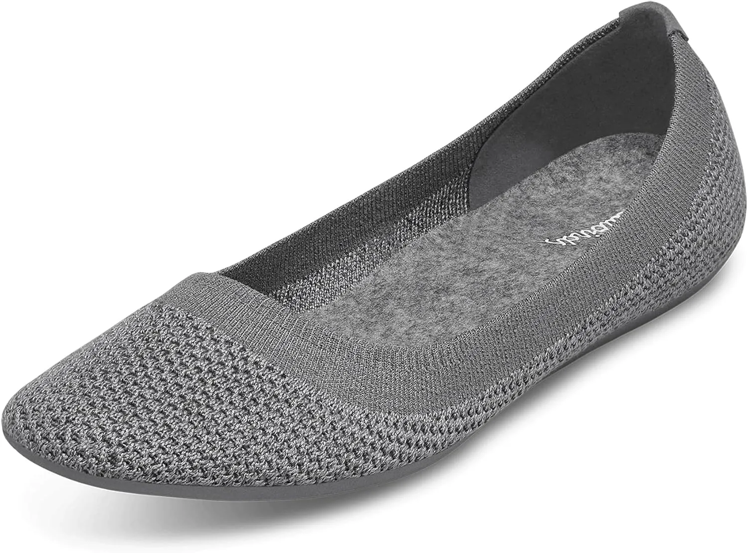 Allbirds Women’s Tree Breezers, Knit Ballet Flats, Slip-On Everyday Round Toe Shoes, Machine Washable Made with Natural Materials