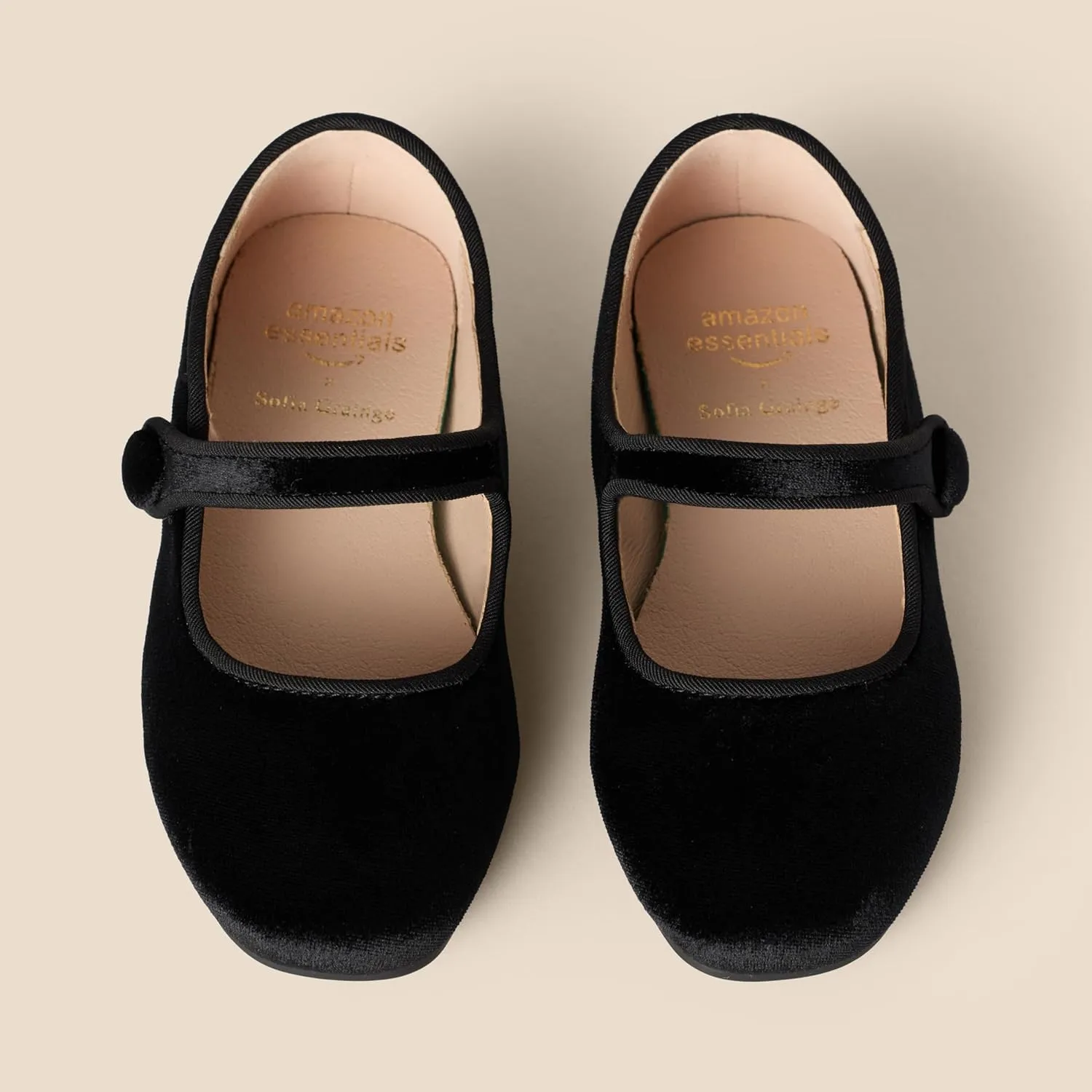 Amazon Essentials x Sofia Grainge Toddler Girls' Mary Jane Ballet Flat Shoes