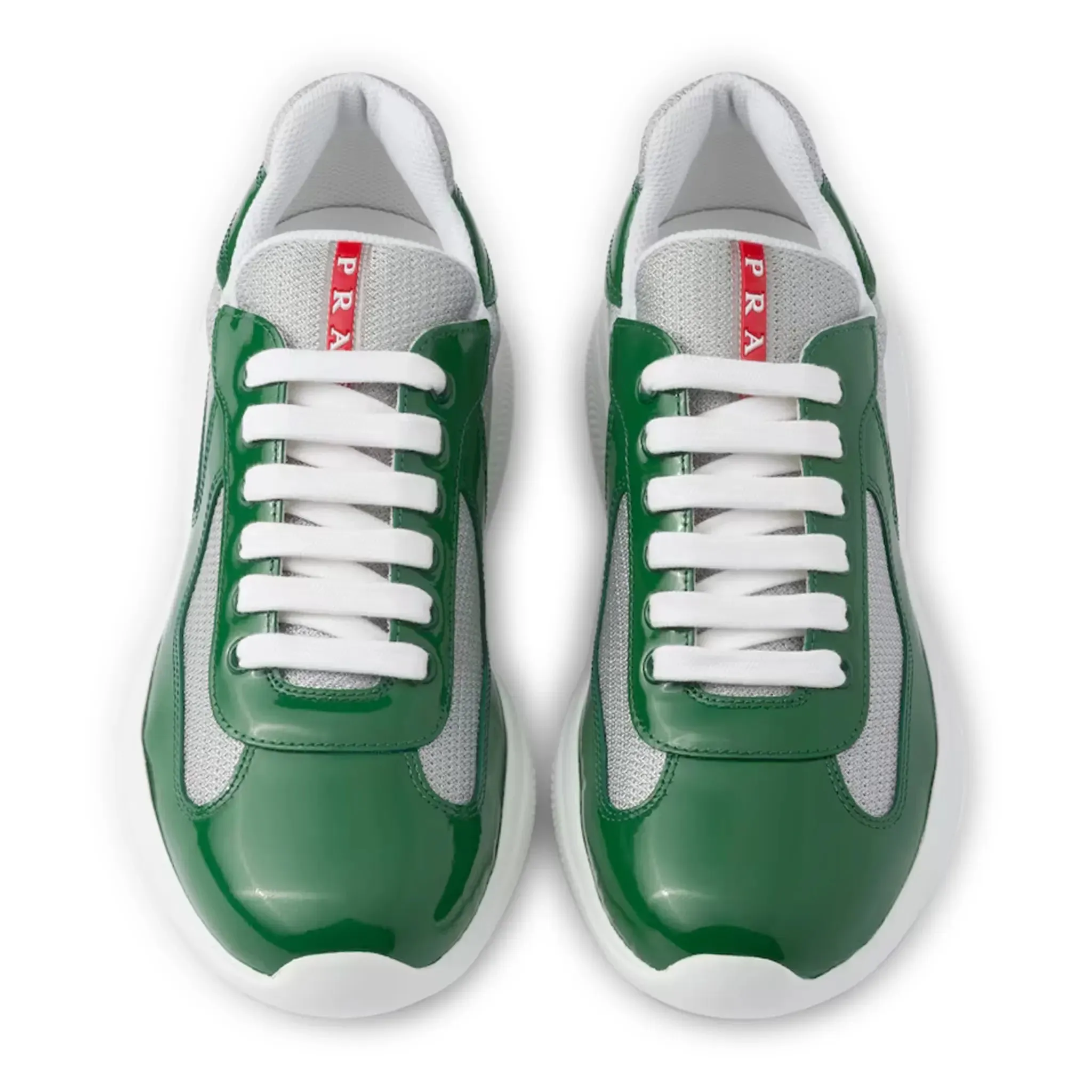 Americas Cup Green Silver Sneaker