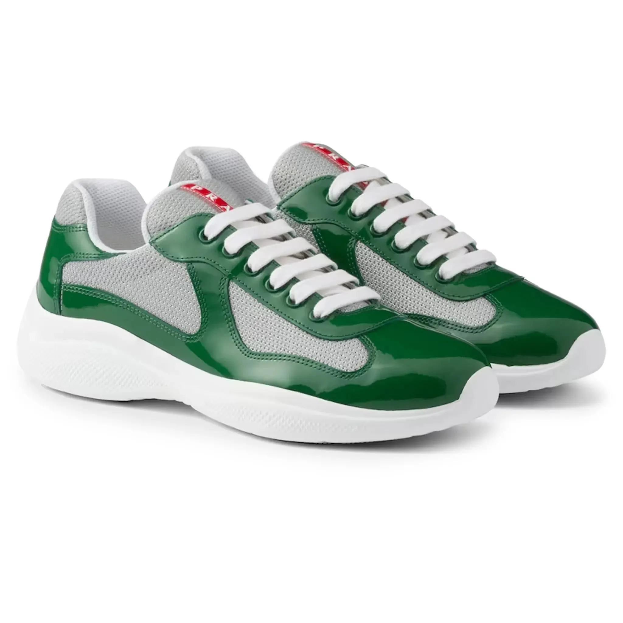 Americas Cup Green Silver Sneaker