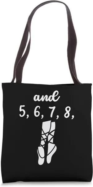 And 5 6 7 8 Choreographer Pointes Ballerina Coach Tote Bag