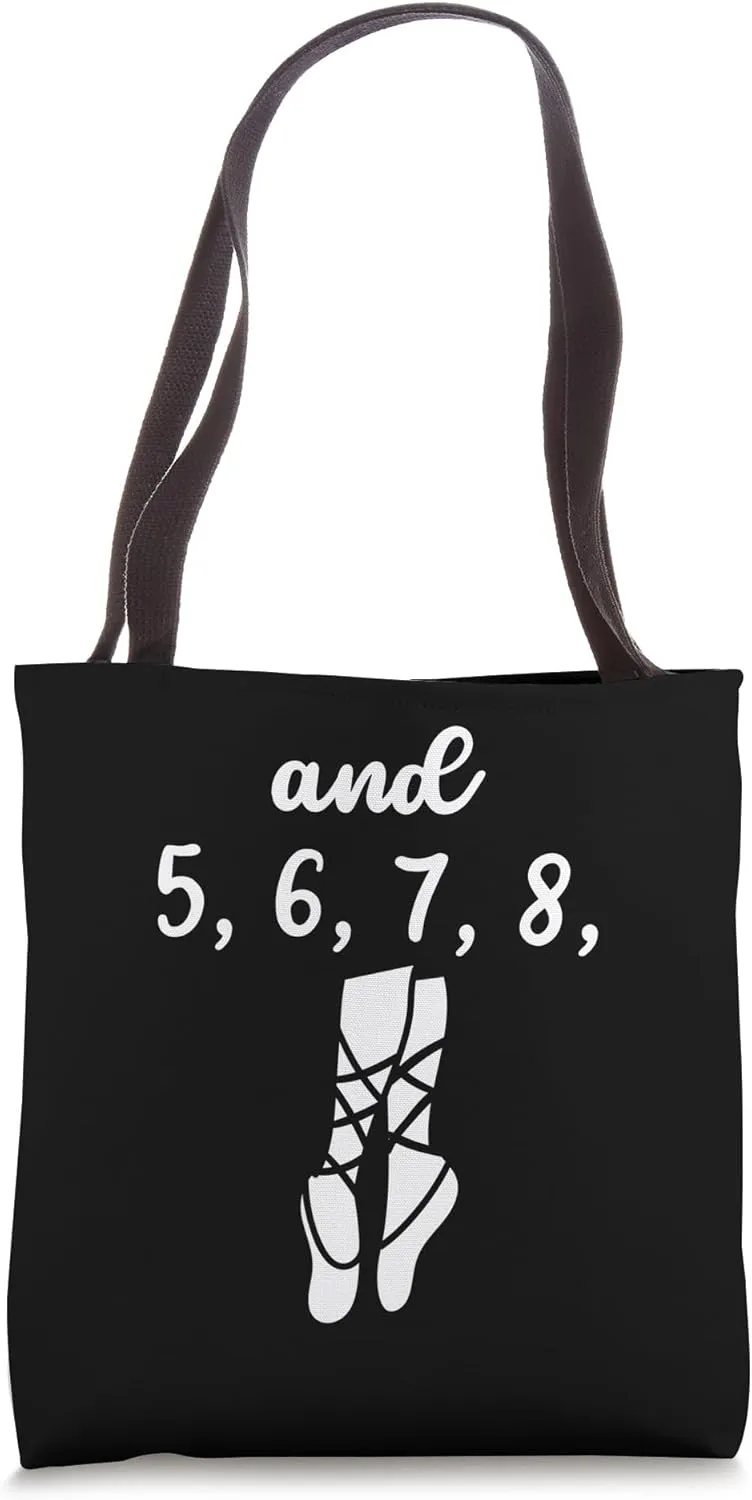 And 5 6 7 8 Choreographer Pointes Ballerina Coach Tote Bag