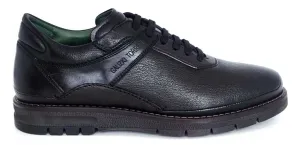 Andrew Black Men's Leather Sneakers