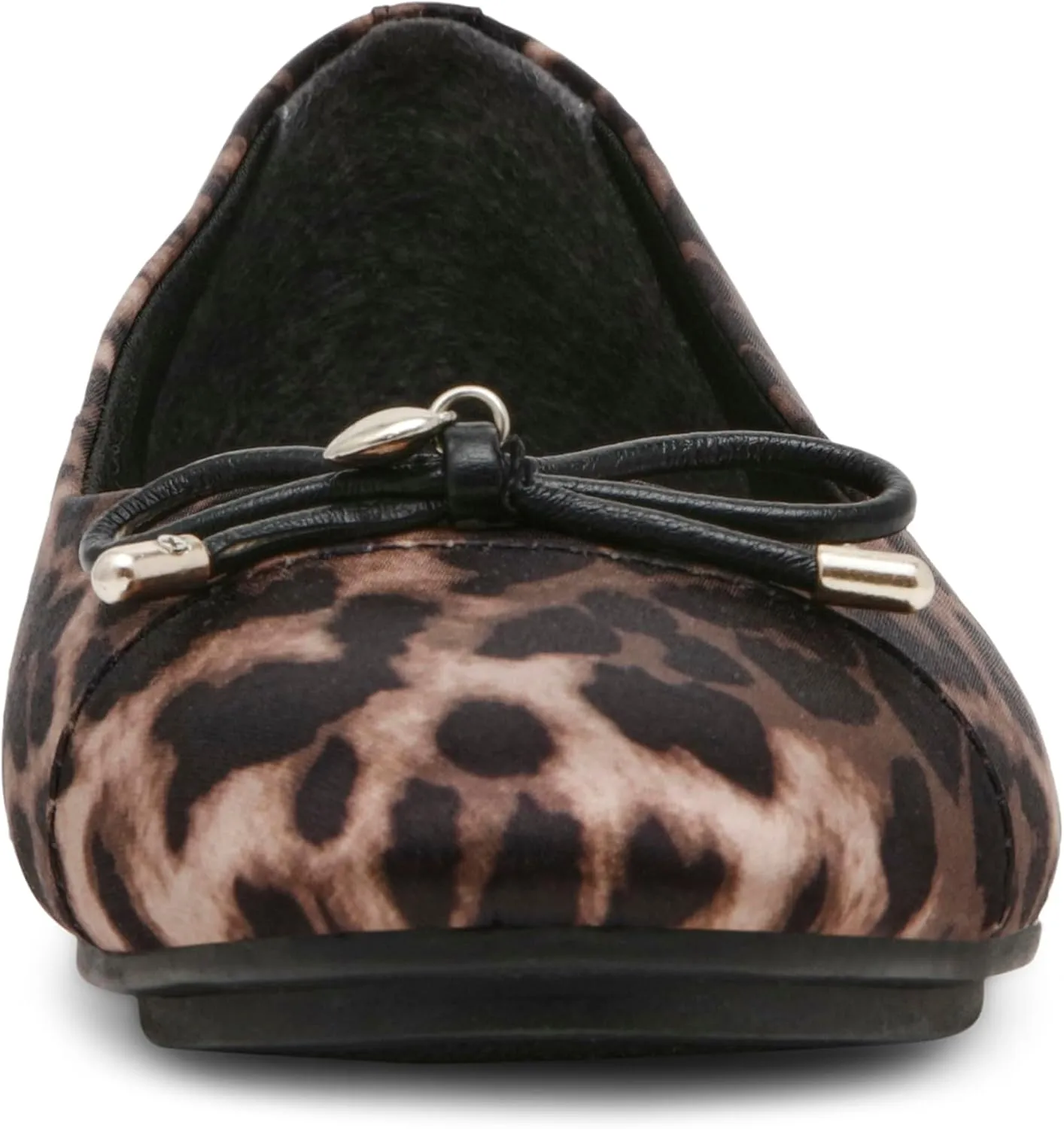 Anne Klein Womens LUCI Faux Leather Slip On Flat Shoes