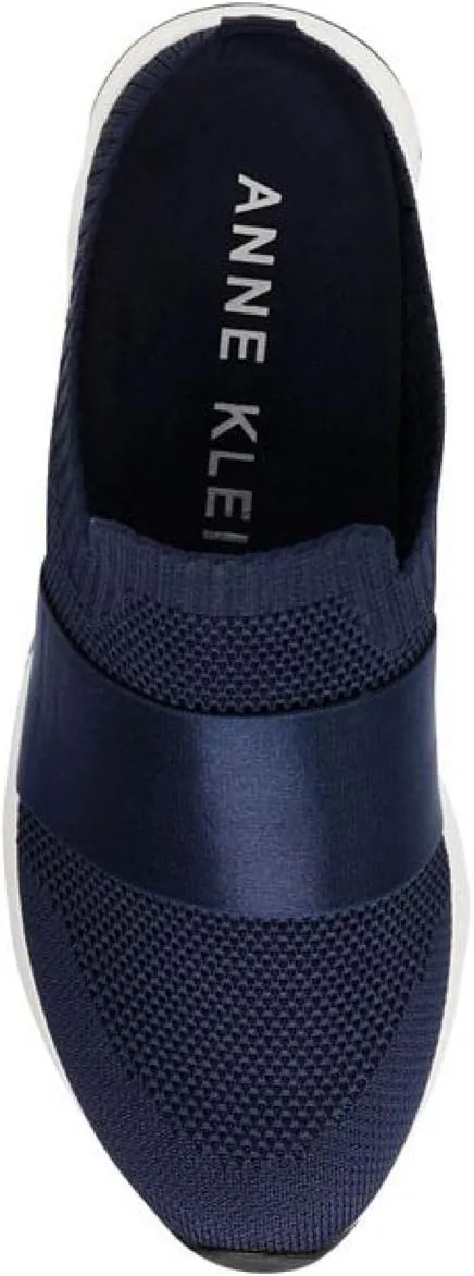 Anne Klein Women's On The Go Knit Slip-on Causal Fashion Mule Sneaker