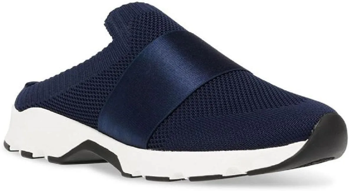 Anne Klein Women's On The Go Knit Slip-on Causal Fashion Mule Sneaker