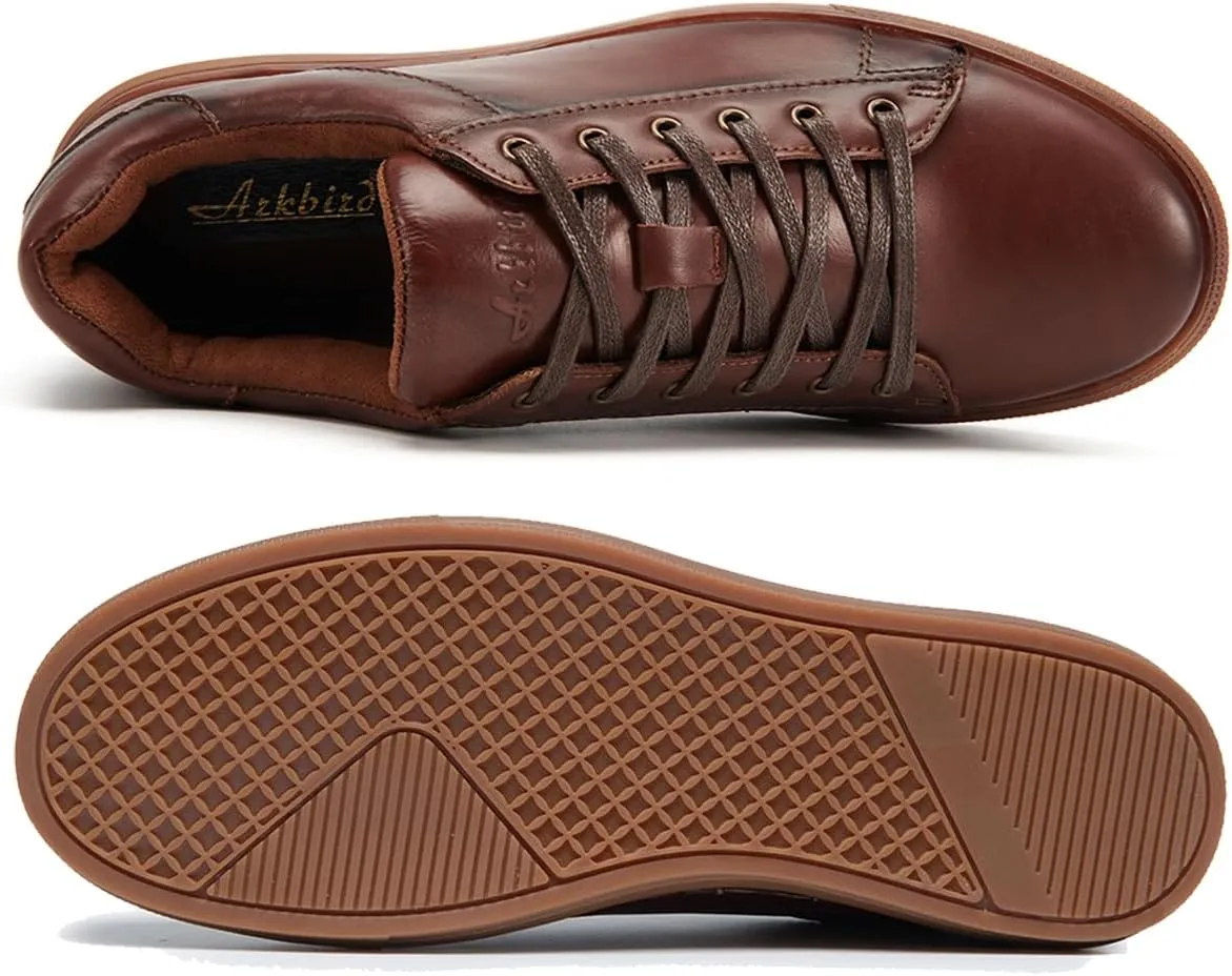 Arkbird Mens Fashion Sneakers Classic Casual Shoes Stylish Lace-up Oxford Shoes for Men