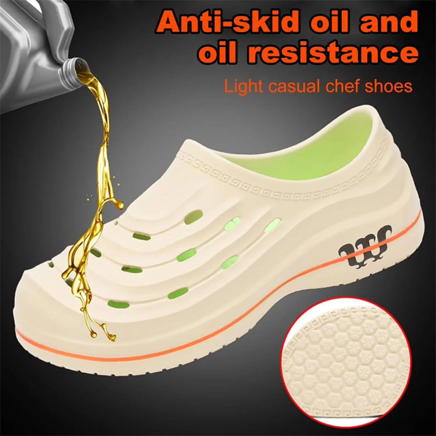 Armadillo Clogs for Women Men Summer Breathable Hollow Out Non Slip Nurse Shoes Comfortable Oil Resistant Chef Shoes Lightweight Kitchen Garden Outdoor Clogs