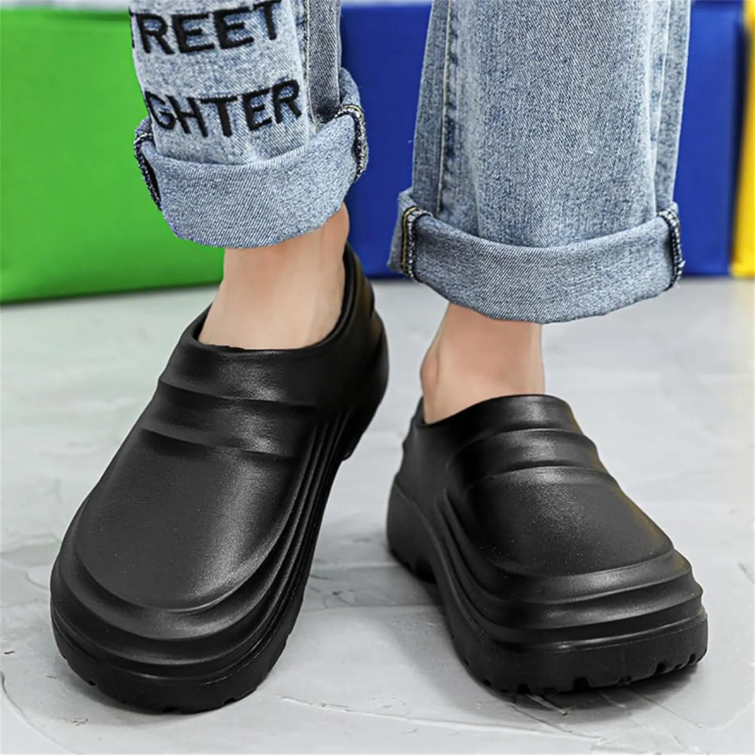Armadillo Clogs Nurse Garden Shoes for Women Men Non Slip Resistant Work Shoes, Comfortable Nursing Shoe Womens Mules Slip On Oil Resistant Waterproof Chef Gardening Kitchen Food Service Shoe Unisex
