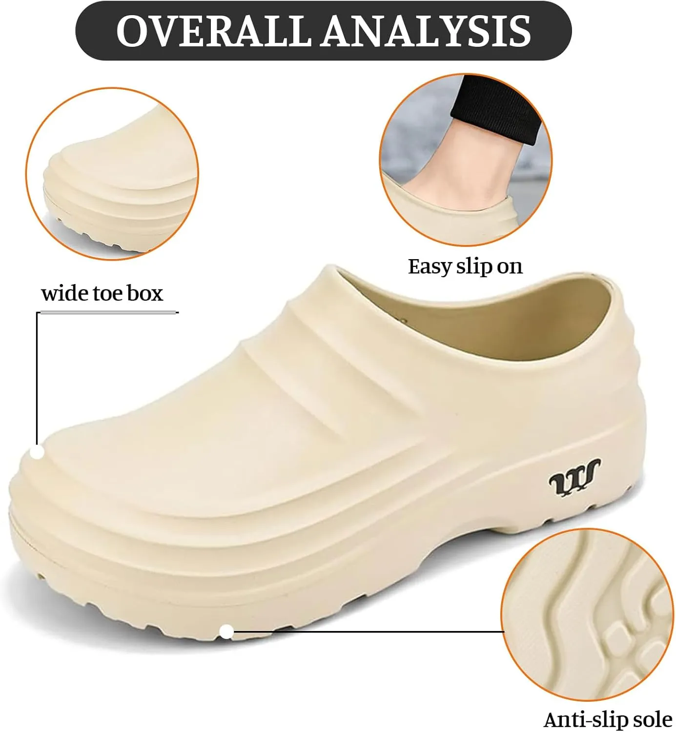 Armadillo Clogs Nurse Garden Shoes for Women Men Non Slip Resistant Work Shoes, Comfortable Nursing Shoe Womens Mules Slip On Oil Resistant Waterproof Chef Gardening Kitchen Food Service Shoe Unisex