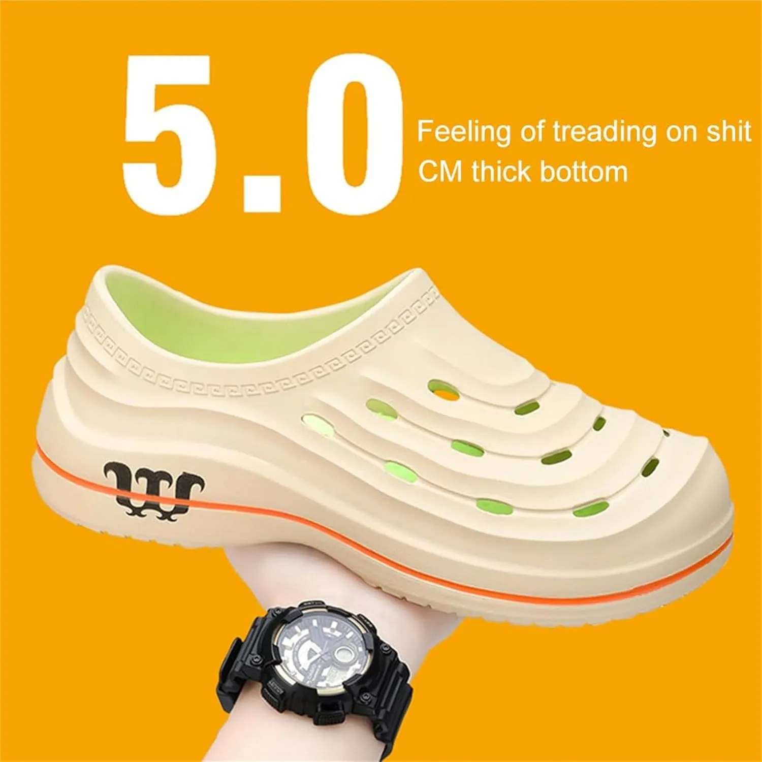 Armadillo Clogs Nurses Shoes for Women Men Chef Shoes for Women Slip Resistant Restaurant Non Slip Work Shoe Women Men Food Service Nursing Shoe Arch Support Waterproof Wide Width Garden Sneakers