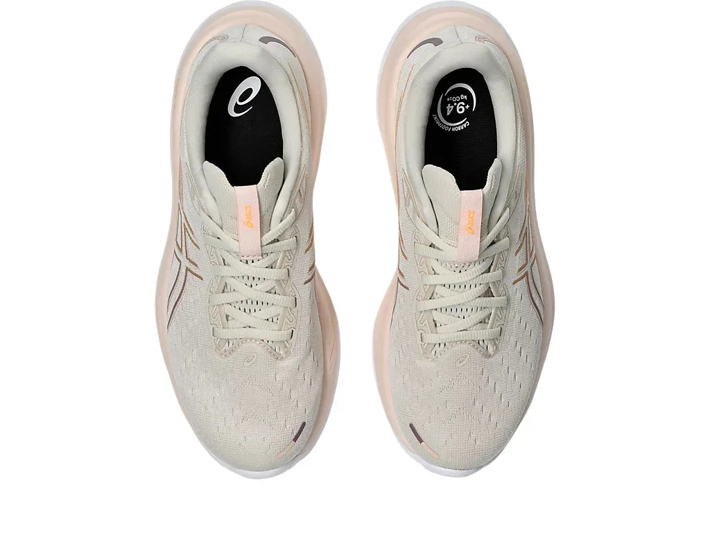 ASICS Gel-Cumulus 26 Womens - Oatmeal / Dusty Mauve
