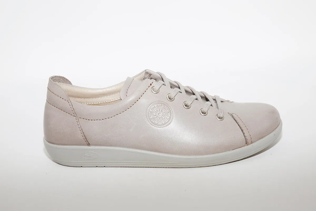 ATRAI - 4155 COMFORT LACED SHOE - TAUPE