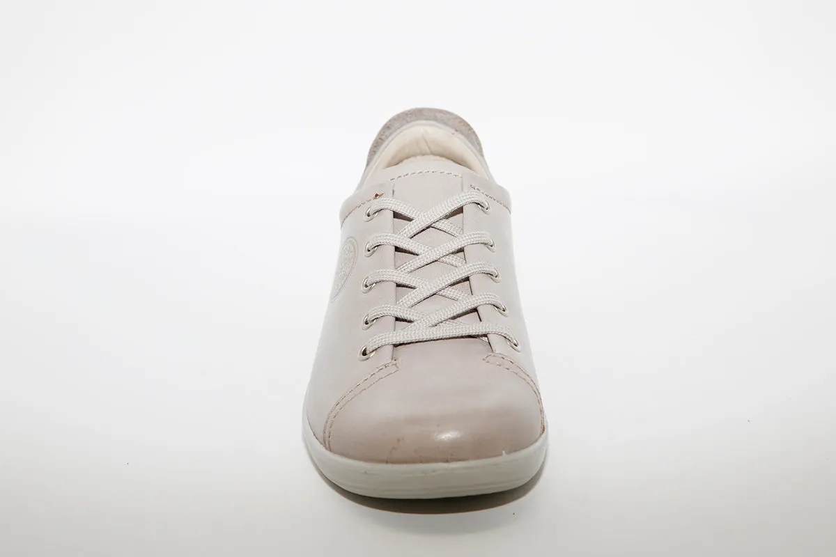 ATRAI - 4155 COMFORT LACED SHOE - TAUPE