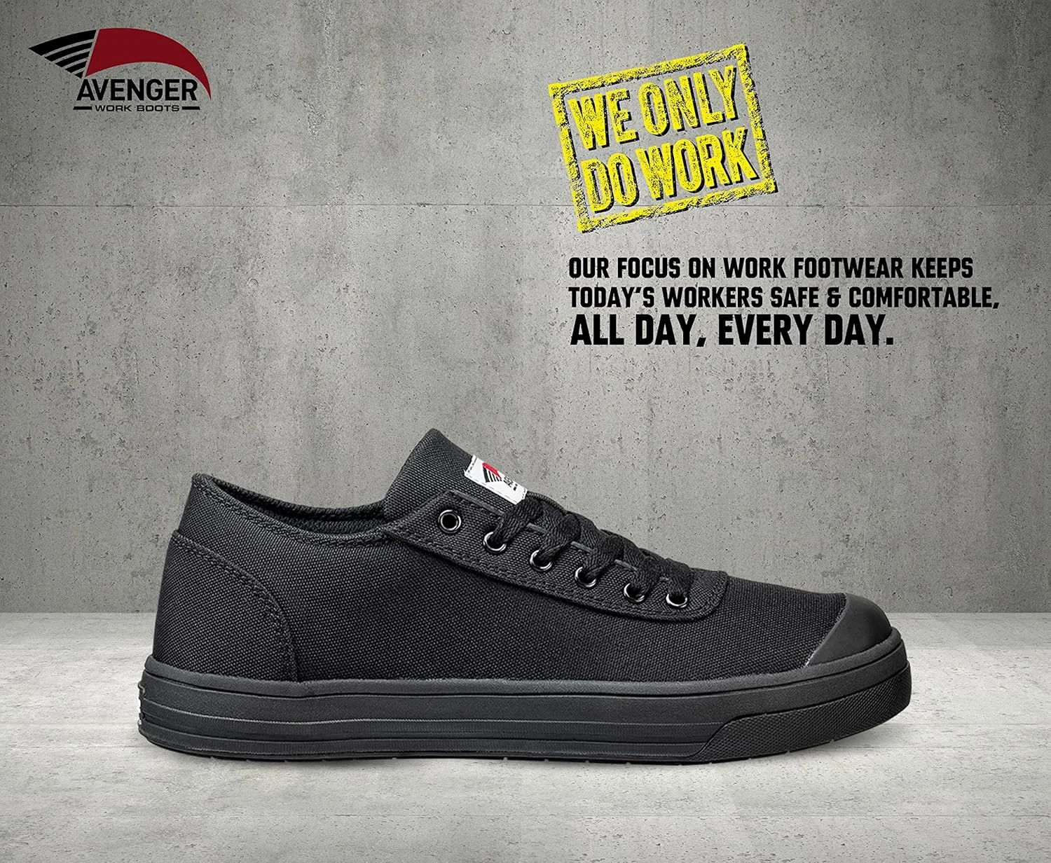 Avenger Work Boots Men's Low Top Industrial Shoe