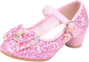 Baby Girls' Sandals Summer Bling Pearl Crystal Butterfly Princess Dance Dress Shoes Big/Little Kid Single Shoes