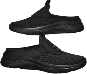 Backless Tennis Shoes for Men Wide Mule Sneakers Slip on House Slippers Platform with Arch Support Breathable Mesh Lightweight Casual Walking Slides Office Business Comfort Wear Shoes Gym Sports