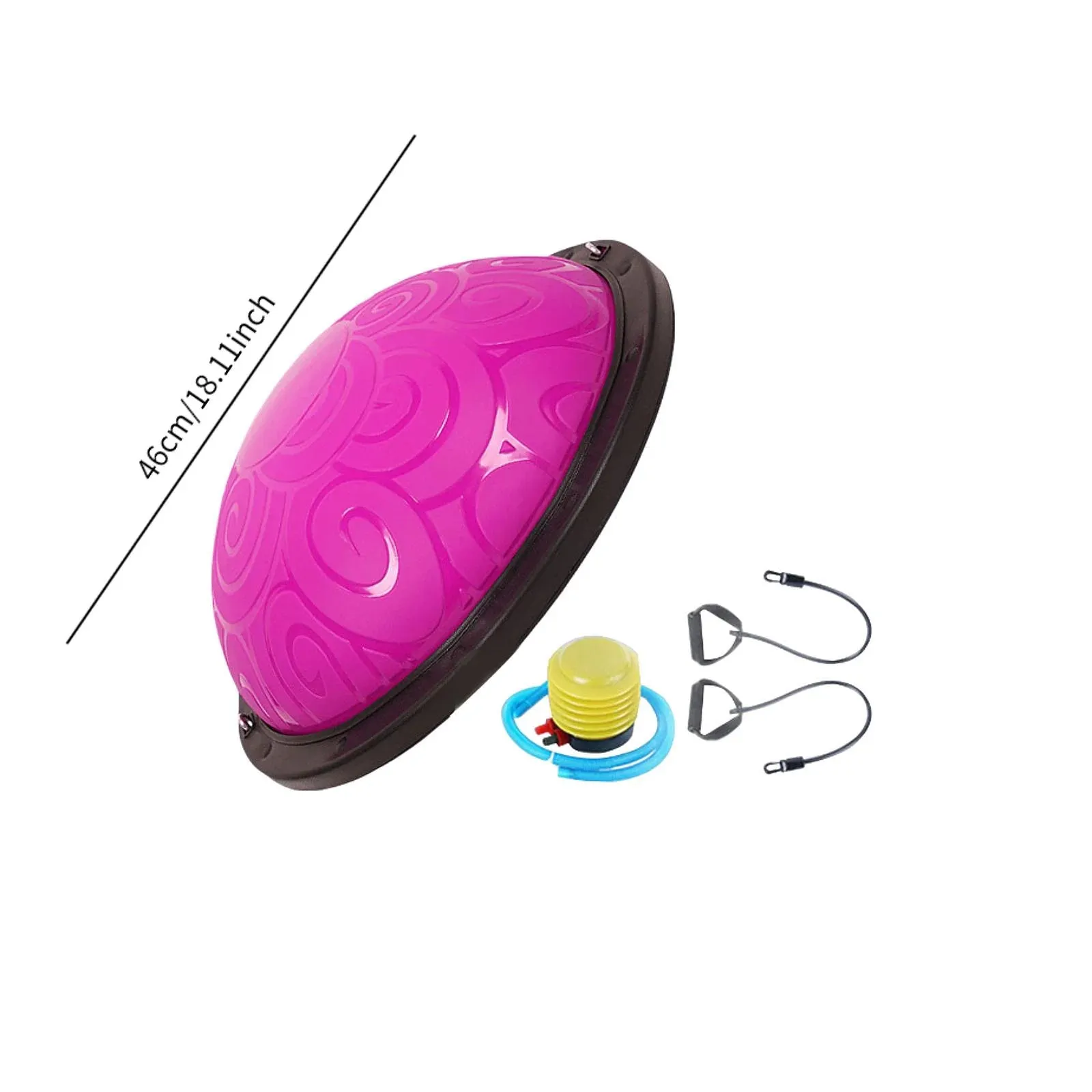 Ball Home Balance Exclusive choices Exercise Shipping updates Fitness for Pilates 18 Workout Trainer inch