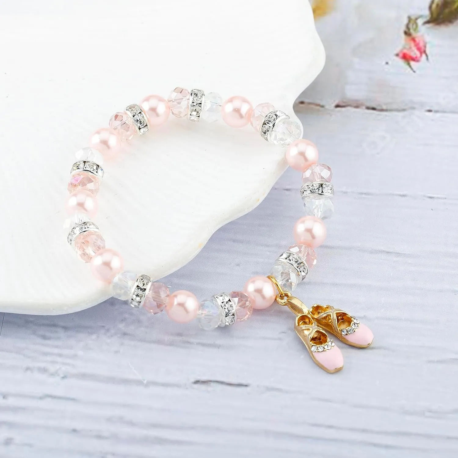 Ballet Bracelet for Ballerinas - Dance Recital & Competition Gift, Inspiring Dancer Jewelry